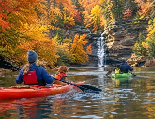 Fall Colors at Starved Rock State Park in October