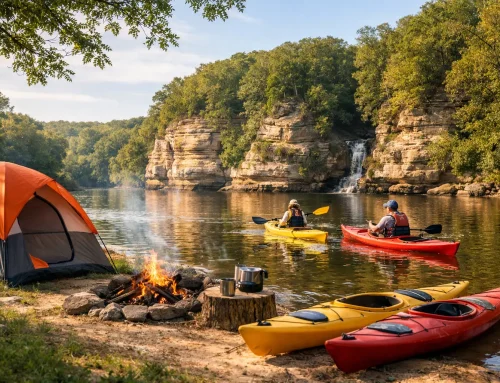 Camping Near Starved Rock With Kayaking