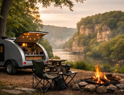 Teardrop Camping Near Starved Rock