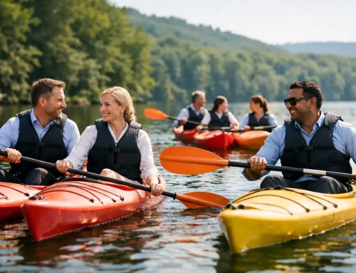 Corporate Group Kayak Outing Planning Example