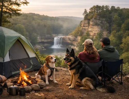 Camping Near Starved Rock With Dogs