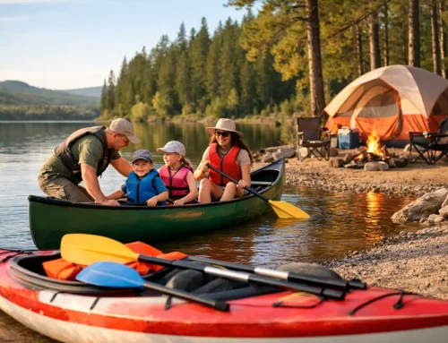 Family Paddle and Camp Weekend Example Itinerary
