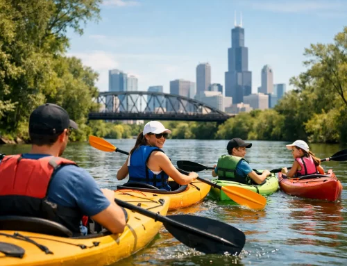 A Family Kayak Day Trip Example Near Chicago