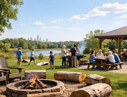A Family Reunion Venue Near Chicago That Gets Everyone Outside
