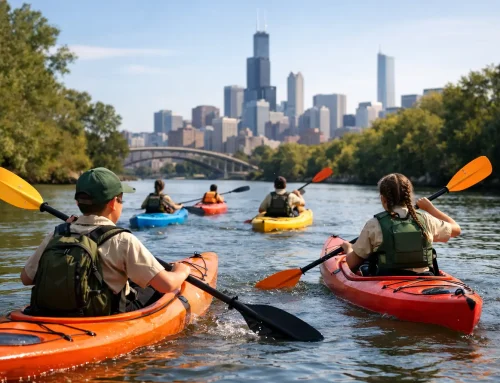 Scout Group Kayaking Near Chicago Made Easy