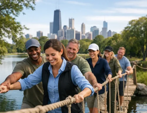 Team Building Near Chicago That Gets Teams Outside
