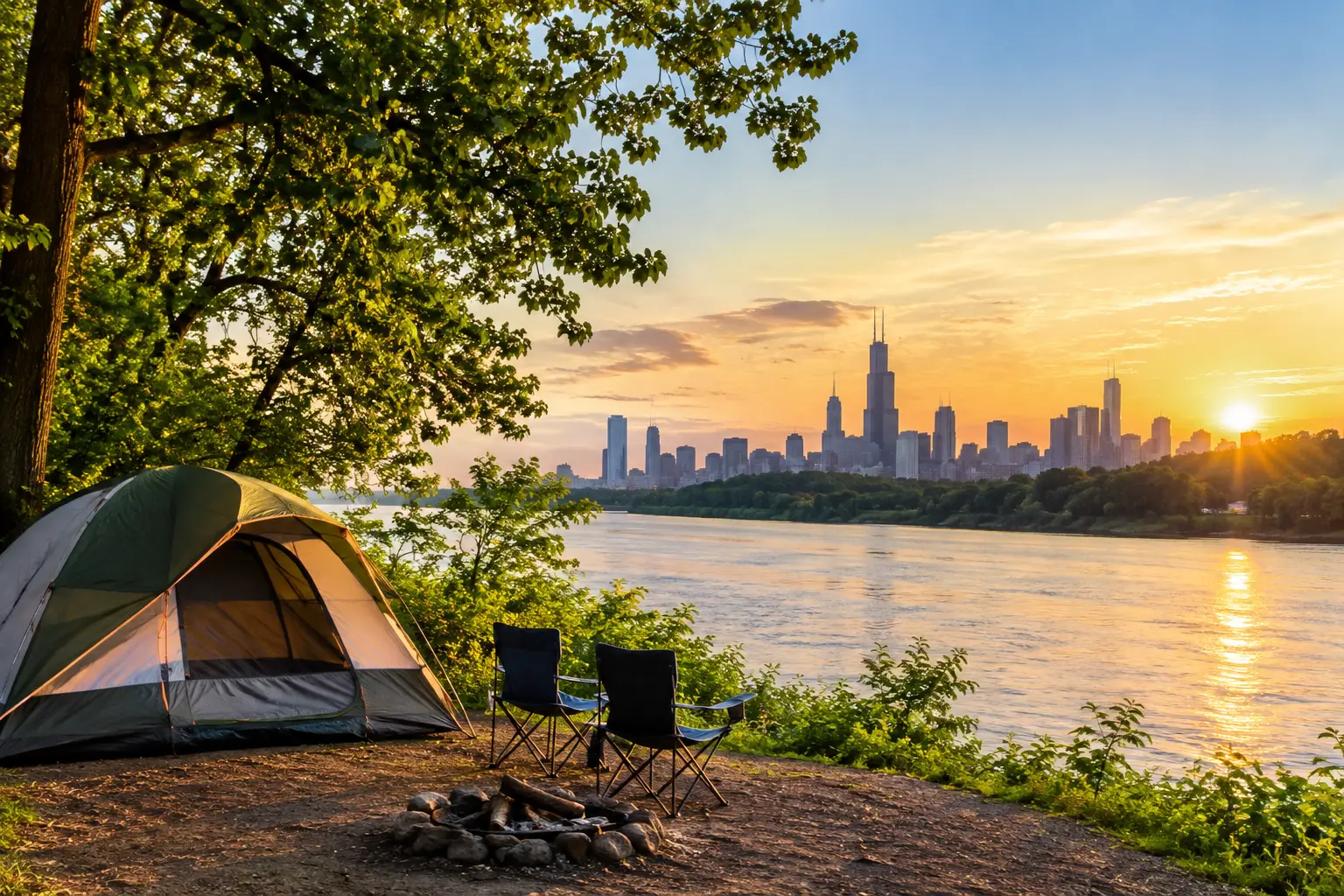 Best Illinois River Campsites Near Chicago