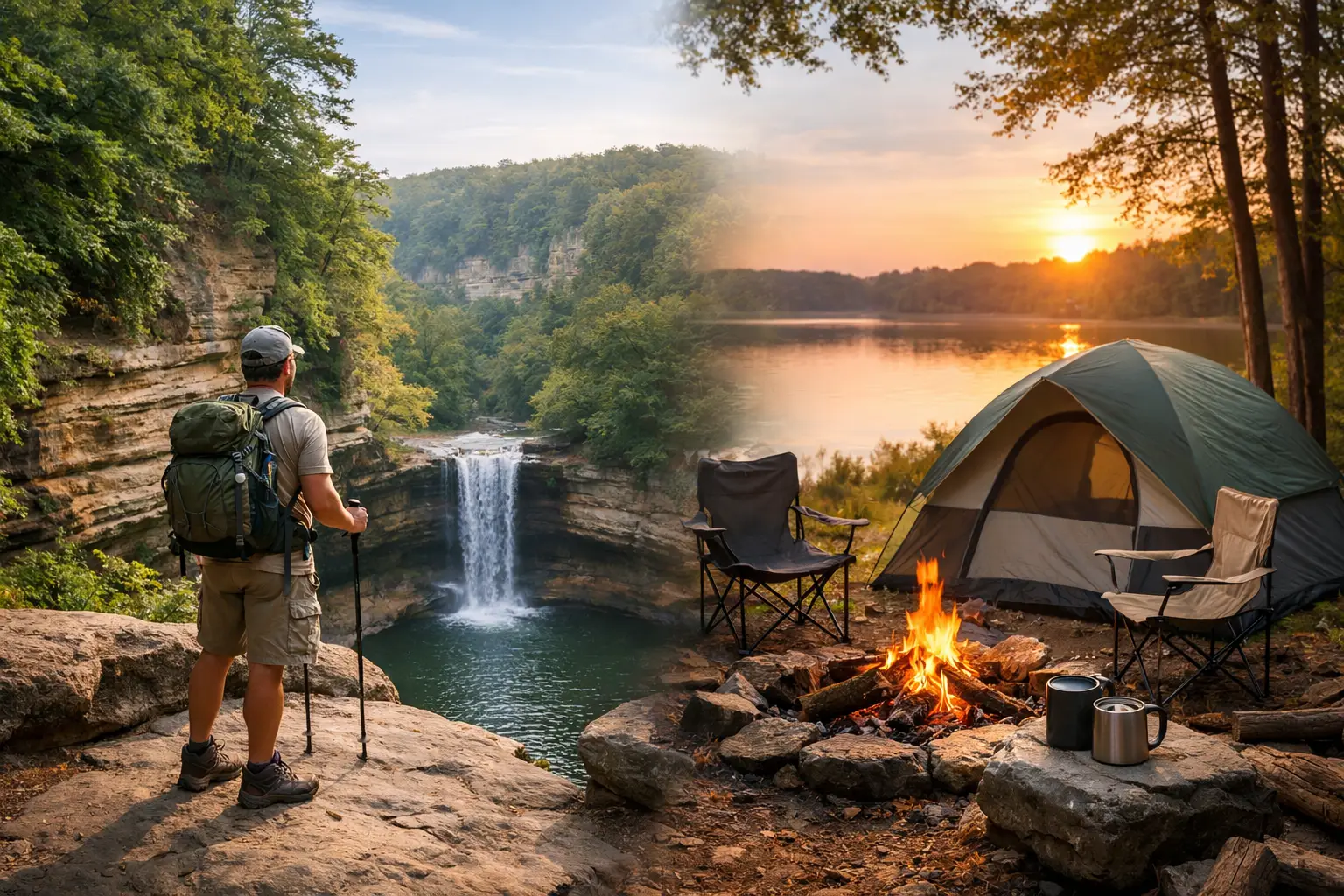 Day Trip or Overnight Camping Near Starved Rock