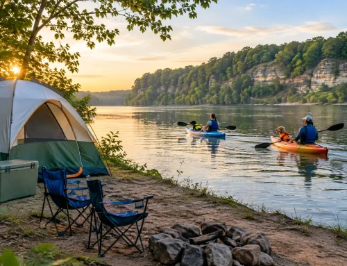 Waterfront Tent Camping Setup Guide for Starved Rock